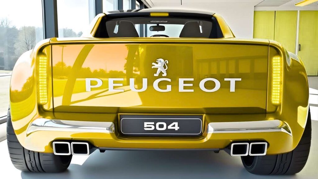 Peugeot 504 Pickup 2026: Primer vistazo a su renovación robusta y moderna
