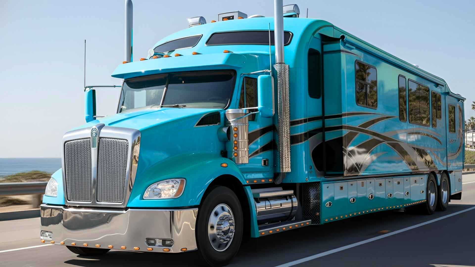 Imponente Kenworth W990 2026: El RV de Lujo Definitivo para Viajar con Confort Residencial